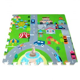 4'S Fun Fair Road Map Eva Foam (60x60cm)
