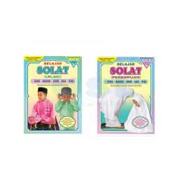 Set Buku Belajar Solat Lelaki & Perempuan