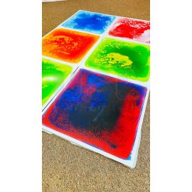 Liquid Sensory Mat Floor Tiles  6/set (50x50cm)