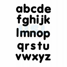 Small Letters (Bold print)