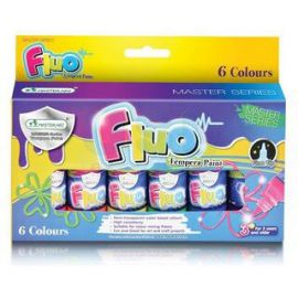 MASTER SERIES TEMPERA PAINT FLUO SET