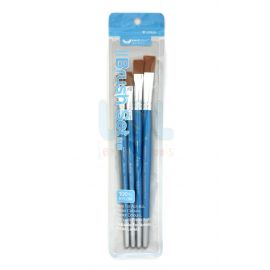 4's Artist Nylon Flat Brush (10/12/14/16) - Graphic Brush