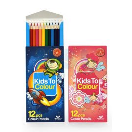 Colour Pencil 12 col - Long (12/box)