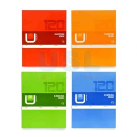 U-Colour Ex.Book F5 120pg (10/set)
