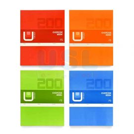 U-Colour Ex.Book F5 200pg (10/set)