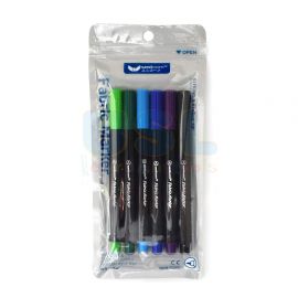 6's Fabric Marker (12/set) - Light Colours