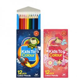 12's Colour Pencil - Long (12/box)