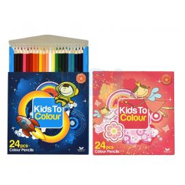 24's Colour Pencil - Long (6/box)