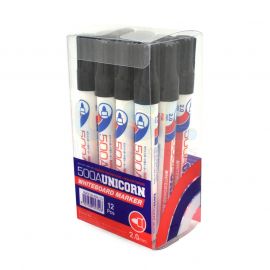Whiteboard Marker 500 - Black (12/Box)