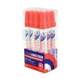 Whiteboard Marker 500 - Red (12/Box)