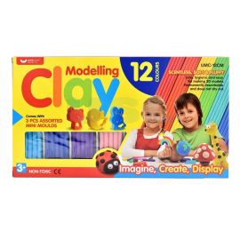 Modelling Clay 12 Col (5/set)