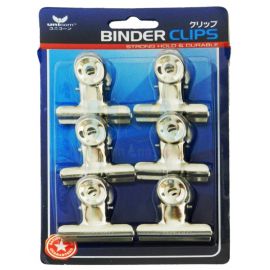 6's Steel Binder Clip 40mm