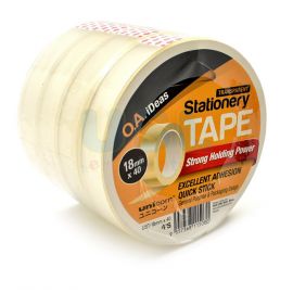 Stationery Tape 18mm (4/set)