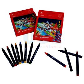 Wax Crayon 12 Col (24/set)
