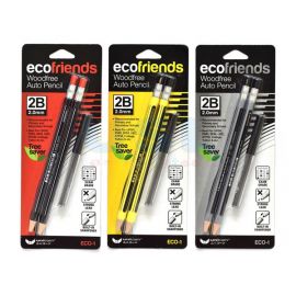 Wood Free Auto Pencil Set (24/box)