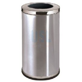 Stainless Steel Bin c/w Open Top (Large)