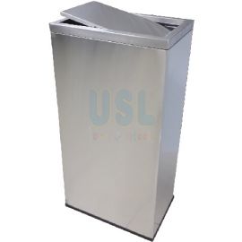 Stainless Steel Flip Top Bon c/w Stopper
