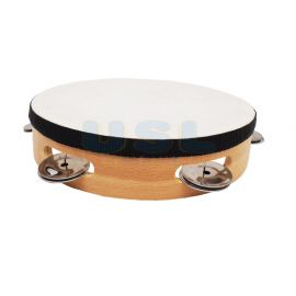 Tambourine with Skin 6'' (Sintetic)