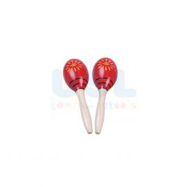 Jumbo Wooden Maracas 28cm