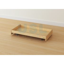 Wooden Base with Castors - Large