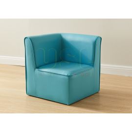 Modular Kids Sofa - Corner Chair - Blue