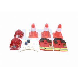 Dramatic Play - Fire Engine Role Play Accessories 12 Piece Set
