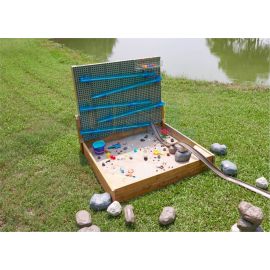 Outdoor STEM Wall with Sand Pit