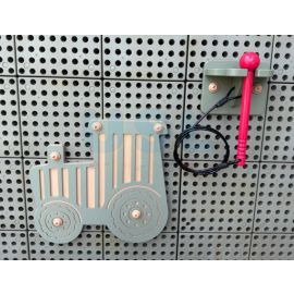 Indoor or Outdoor STEM Wall Tractors