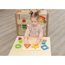 Geometric Shape Learning Stacker Toy