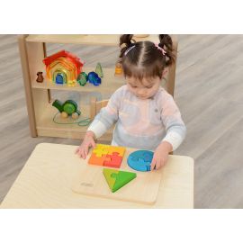 Chunky Jigsaw Puzzle - Geometric Shapes