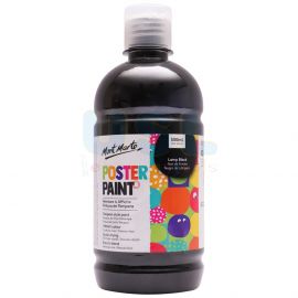 Lamp Black Poster Paint