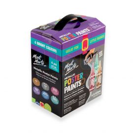 Metalic Poster Paints 6pc x 60ml 