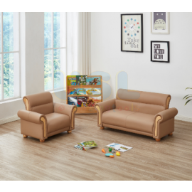 Ancient Brown Modular Kids Sofa