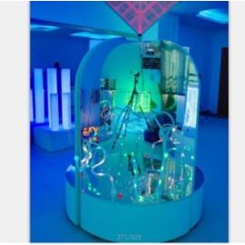 Corner Platform with String Lights