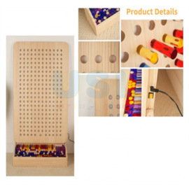 Sensory Peg Light Panel