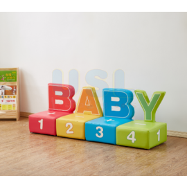 Learning Alphabets Modular Sofa