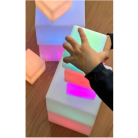 Interactive Sensory Light Cubes 10 pcs Set