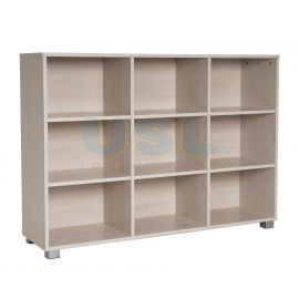 Ecoflex Multi-Purpose Display Storage Shelf 4' (9 Cubby)