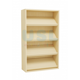4 Compartment Book Display 