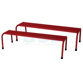 4' Metal Long Bench 