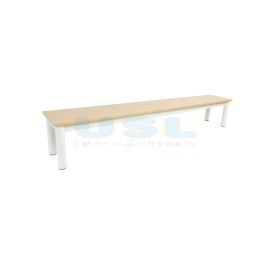 6's Wooden Long Bench