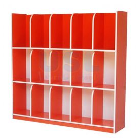 Economy Bag Cubby Shelf- Orange