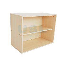 Low 2 Compartment Cubby Shelf