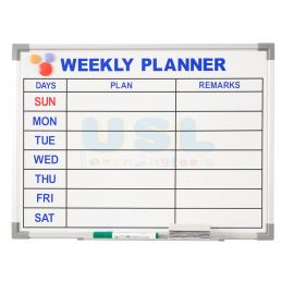 White Board - Weekly Planner - Classroom To-do-list