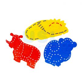 Lacing Animals (3pcs)
