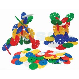 6cm Round Flowers
