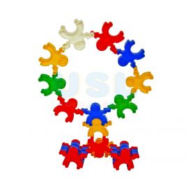 Pyramid People Blocks (120pcs)