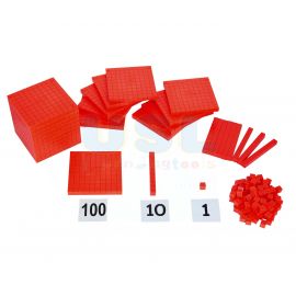 Base Ten Block with Weight (130 pcs)