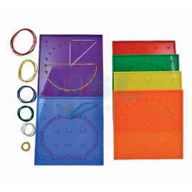 15cm Rainbow Geoboard