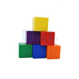 1" Colored Cubes (102 pcs)